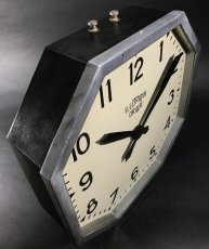 画像3: 1930's French Art Déco "BRILLIE" Wall Clock 【特大です】 (3)