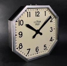 画像2: 1930's French Art Déco "BRILLIE" Wall Clock 【特大です】 (2)