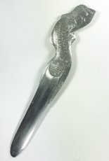 画像3: 1920-40's "Art Deco" Nude Lady Aluminum Letter Opener (3)