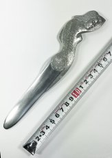 画像5: 1920-40's "Art Deco" Nude Lady Aluminum Letter Opener (5)