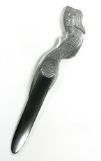 画像2: 1920-40's "Art Deco" Nude Lady Aluminum Letter Opener (2)