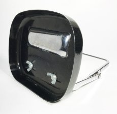 画像10: 1950's【BLACK × SILVER】Shaving Mirror (10)