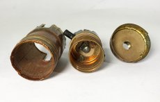 画像4: 1930-40's【LEVITON】Brass Lamp Socket (4)