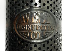 画像4: 1910-20's "West Disinfecting Co. N.Y." Steel Mesh Box (4)