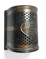 画像2: 1910-20's "West Disinfecting Co. N.Y." Steel Mesh Box (2)