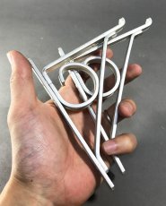画像5: 1950-60's Aluminum Shelf Brackets (5)