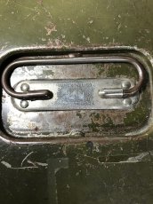 画像2: 1940's "ASCO NEW YORK" Steel Cash Box with Key (2)