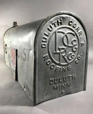 画像6: Early 1920's "Galvanized Steel " RURAL U.S. MAILBOX (6)