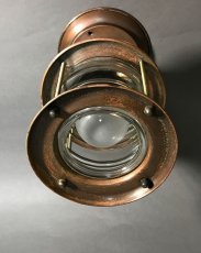 画像4: 1930's "Lantern" Solid Copper Porch Lamp  (4)