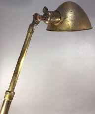 画像3: 【Rare】1900-10's Early "O.C.White" Brass Telescopic Table Lamp (3)