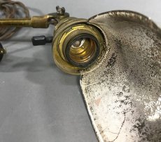 画像17: 1910-20's "O.C.White" Brass Brass Clamp On Work Lamp (17)