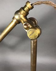 画像19: 【Rare】1900-10's Early "O.C.White" Brass Telescopic Table Lamp (19)