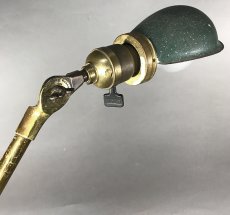 画像2: 1910-20's "O.C.White" Brass Brass Clamp On Work Lamp (2)