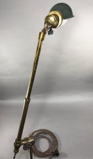 画像6: 1910-20's "O.C.White" Brass Brass Clamp On Work Lamp (6)