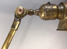 画像6: 【Rare】1900-10's Early "O.C.White" Brass Telescopic Table Lamp (6)