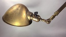 画像18: 【Rare】1900-10's Early "O.C.White" Brass Telescopic Table Lamp (18)