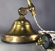 画像16: 1910's Early "O.C.White" Brass Telescopic Desk Lamp (16)