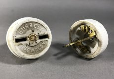 画像4: 1920-30's Porcelain Plug Adapter (4)