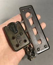 画像4: "Bronze Finish" Slide Chain Lock (4)