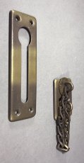 画像3: "Bronze Finish" Slide Chain Lock (3)