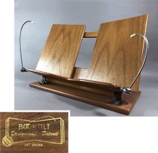 画像1: 1960's "BOOKTILT" Wooden Reading Stand (1)