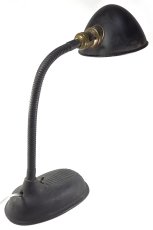 画像3: 1930's "Matte-Black" Flexible Desk Lamp (3)