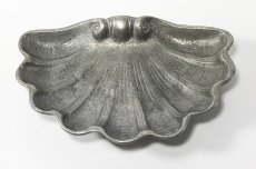 画像2: 1920-30's Germany "Shell" aluminum Soap Dish (2)