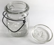 画像4: 1920-30's "Ball" Old Glass Jar【Square】 (4)