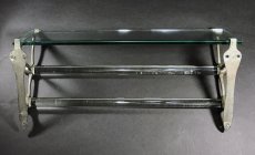 画像18: 1900-20's Cast-Brass "Spider Web" Bathroom Rack/Shelf (18)