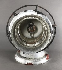 画像13: 1940's "Shabby" Caged Porch Lamp (13)