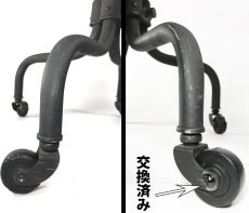 画像19: -☆PINK ＆ BLACK☆- 【1950's Style】 1930's "Studded Backrest" Desk Chair (19)