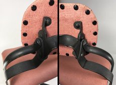 画像13: -☆PINK ＆ BLACK☆- 【1950's Style】 1930's "Studded Backrest" Desk Chair (13)