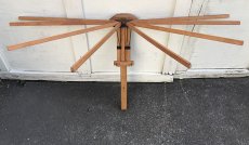 画像8: 1910-20's "FAVORITE" Wood Clothes Drying Rack【Mint Condition !!】 (8)