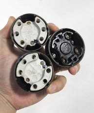 画像2: 1950's "GERMANY" Bakelite Rotary Switch【3個バラ売り】 (2)