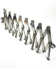 画像1: 1920's "EXTENSION" Steel Garment Hanger Rack (1)