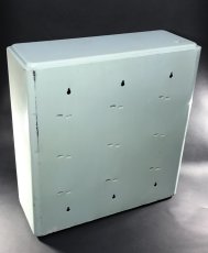 画像20: 1940-50's French "Shabby" Steel Bathroom Medicine Cabinet (20)