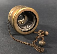 画像3: 1910-20's "LO-LITE" Brass Dimmer Light Socket (3)