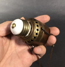 画像5: 1910-20's "LO-LITE" Brass Dimmer Light Socket (5)