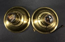 画像3: 1910-20's Brass Lamp Holder 【2個セット】 (3)