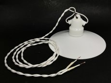 画像3: 1920-30's "Porcelain" German MINI Pendant Light (3)