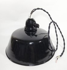 画像3: German-Deco "Black Enamel" Pendant Lamp (3)