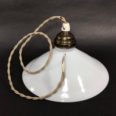 画像3: German-Deco "Milk Glass" Pendant Lamp (3)