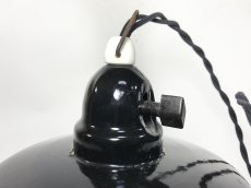 画像4: German-Deco "Black Enamel" Pendant Lamp (4)