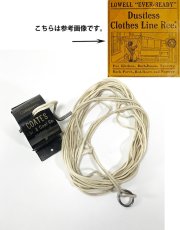 画像5: 1920-30's  "Coates Lumber & Coal Co." Steel &Wood Clothes-Line Reel (5)