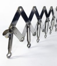 画像7: 1920's "EXTENSION" Steel Garment Hanger Rack (7)