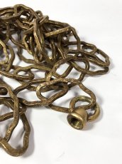 画像1: 1940's Steel Rusty Chain 【380cm - 長いです】 (1)
