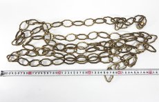 画像3: 1940's Steel Rusty Chain 【380cm - 長いです】 (3)