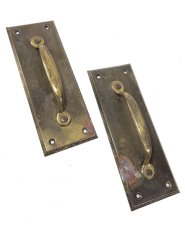 画像1: 1930-40's Brass Pull Handles (1)