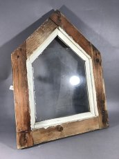画像7: Old German Country "Shabby" Wooden Window (7)