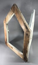 画像6: Old German Country "Shabby" Wooden Window (6)